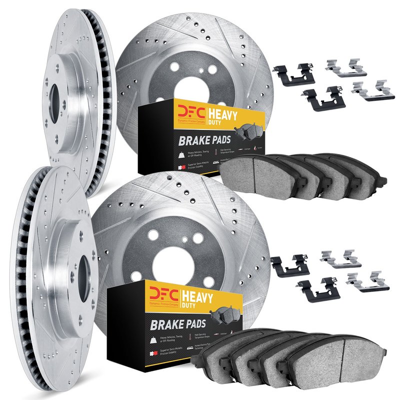 Dynamite Friction 7214-39069 Disc Brake Kit - Front and Rear