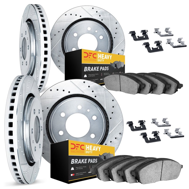 Dynamite Friction 7214-54003 Disc Brake Kit - Front and Rear