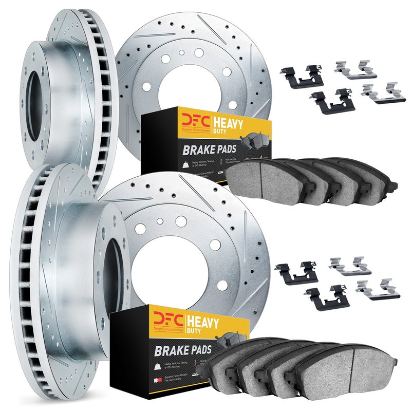 Dynamite Friction 7214-99057 Disc Brake Kit - Front and Rear