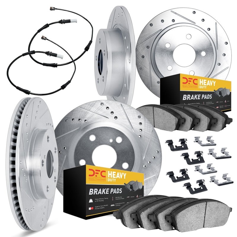 Dynamite Friction 7224-99002 Disc Brake Kit - Front and Rear