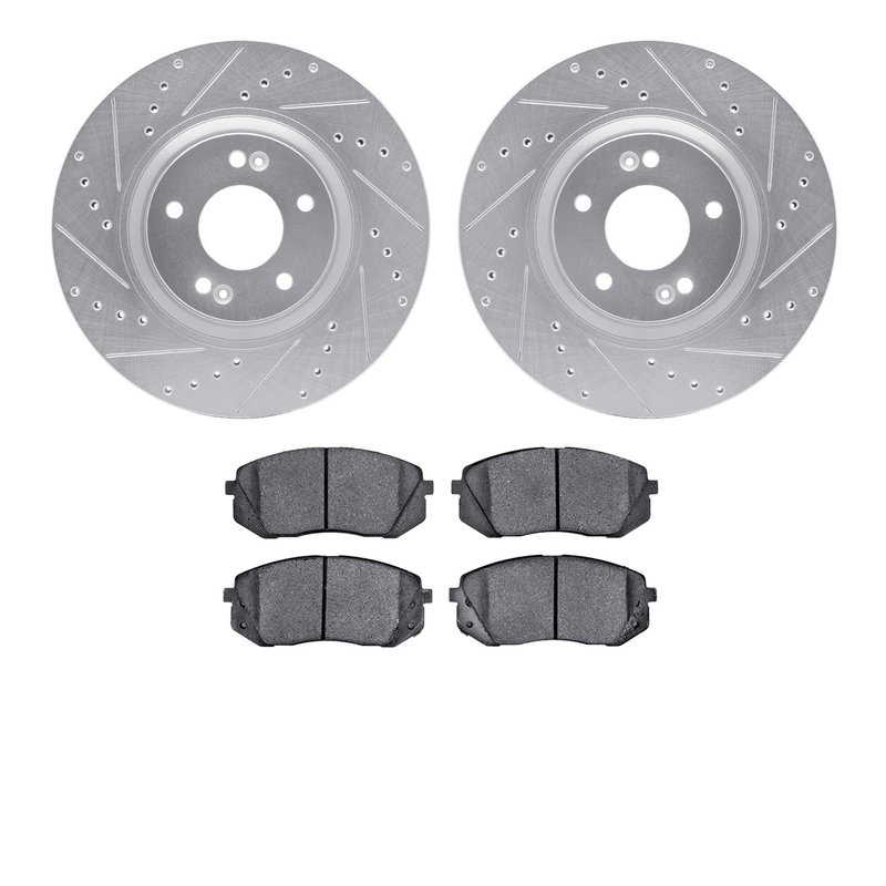 Dynamic Friction 7302-03044 Disc Brake Kit - Front