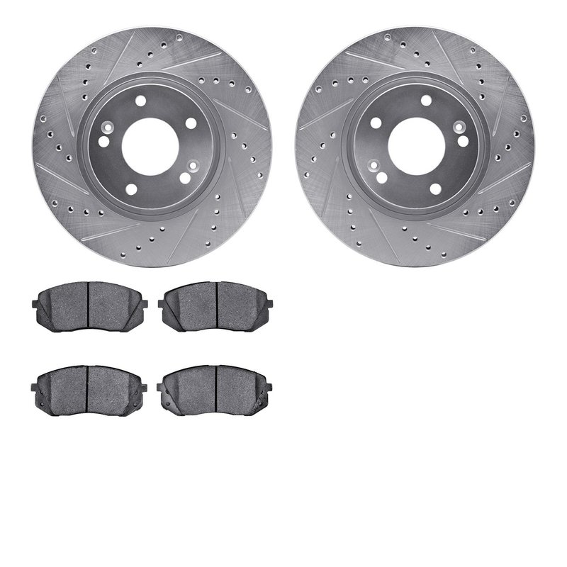 Dynamic Friction 7302-03045 Disc Brake Kit - Front