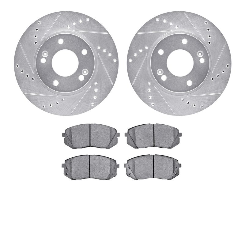 Dynamic Friction 7302-03046 Disc Brake Kit - Front