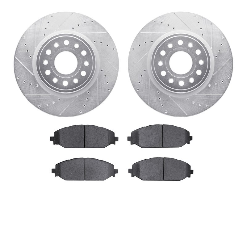 Dynamite Friction 7402-40026 Disc Brake Kit - Front
