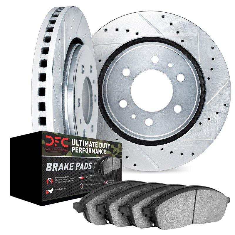 Dynamite Friction 7402-40027 Disc Brake Kit - Rear