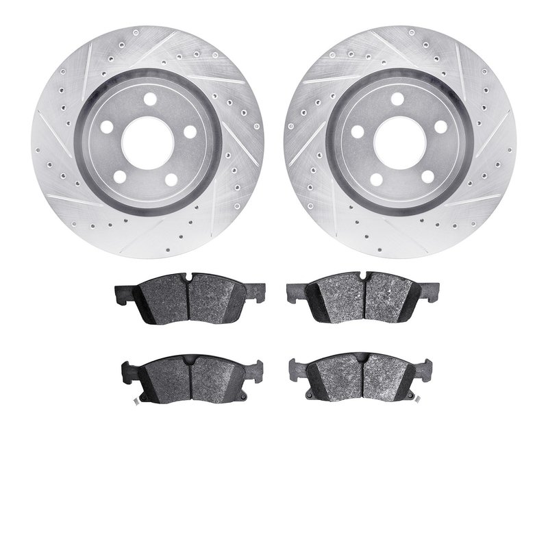 Dynamite Friction 7402-42008 Disc Brake Kit - Front