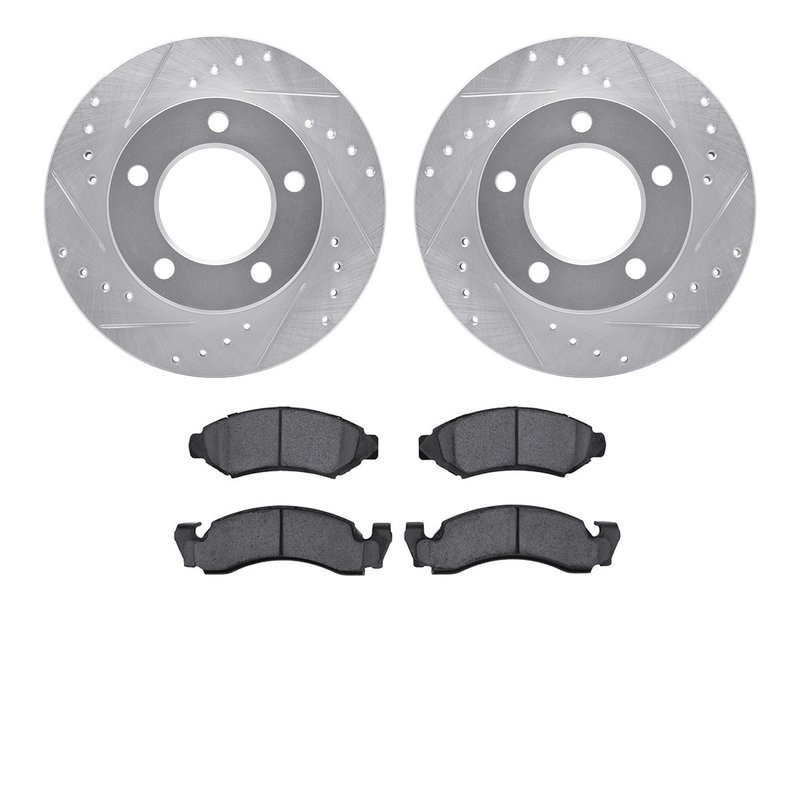Dynamite Friction 7402-42020 Disc Brake Kit - Front