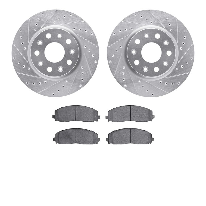 Dynamite Friction 7402-42041 Disc Brake Kit - Front