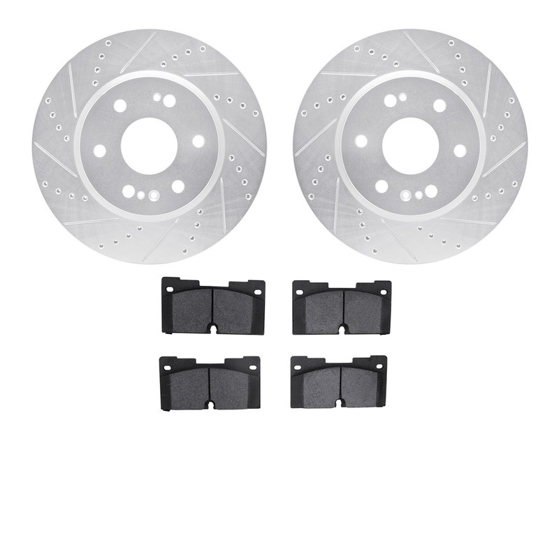 Dynamite Friction 7402-47016 Disc Brake Kit - Front