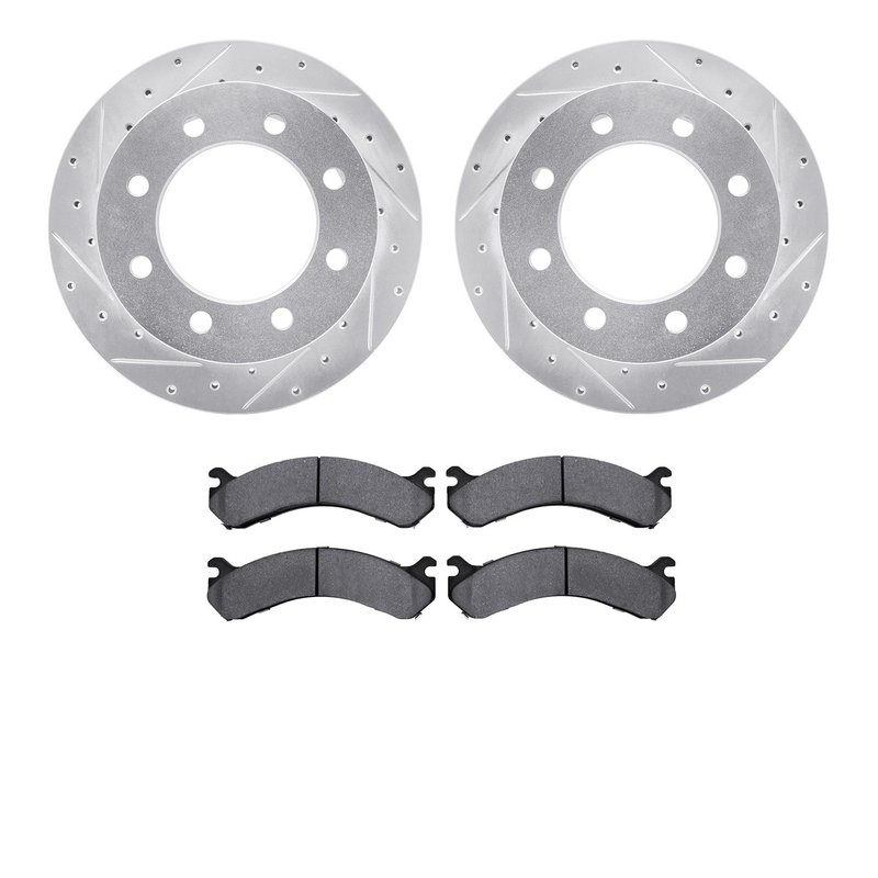 Dynamite Friction 7402-48029 Disc Brake Kit - Rear