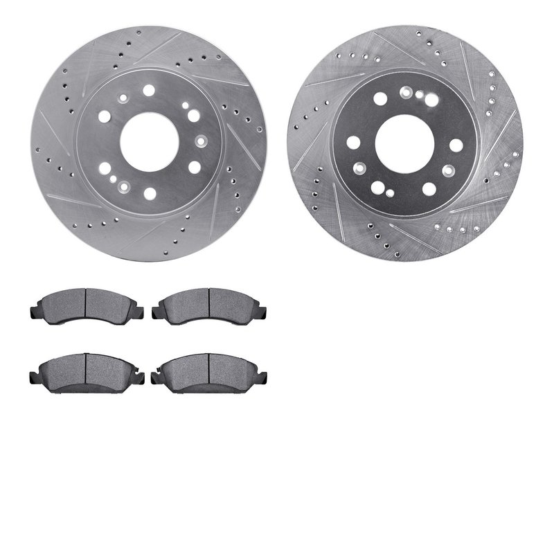 Dynamite Friction 7402-48035 Disc Brake Kit - Front