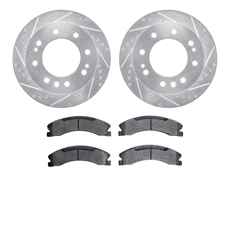 Dynamite Friction 7402-48042 Disc Brake Kit - Front