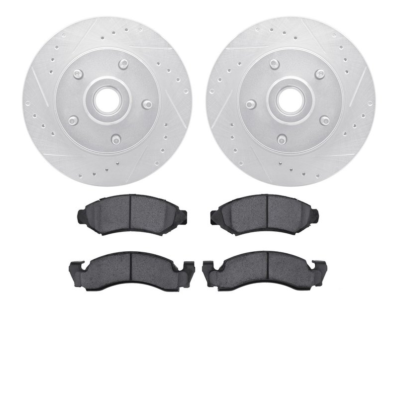 Dynamite Friction 7402-54001 Disc Brake Kit - Front