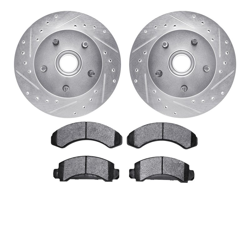 Dynamite Friction 7402-54011 Disc Brake Kit - Front