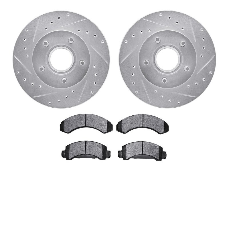 Dynamite Friction 7402-54012 Disc Brake Kit - Front