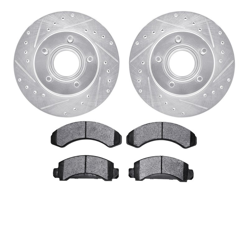 Dynamite Friction 7402-54020 Disc Brake Kit - Front