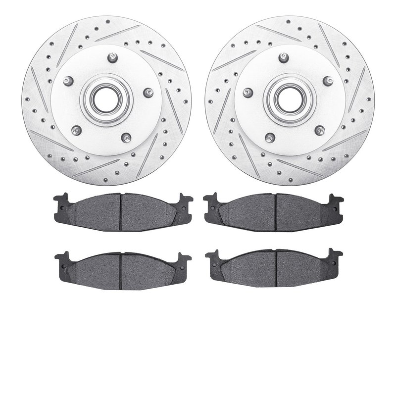 Dynamite Friction 7402-54022 Disc Brake Kit - Front
