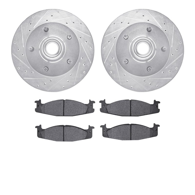 Dynamite Friction 7402-54023 Disc Brake Kit - Front