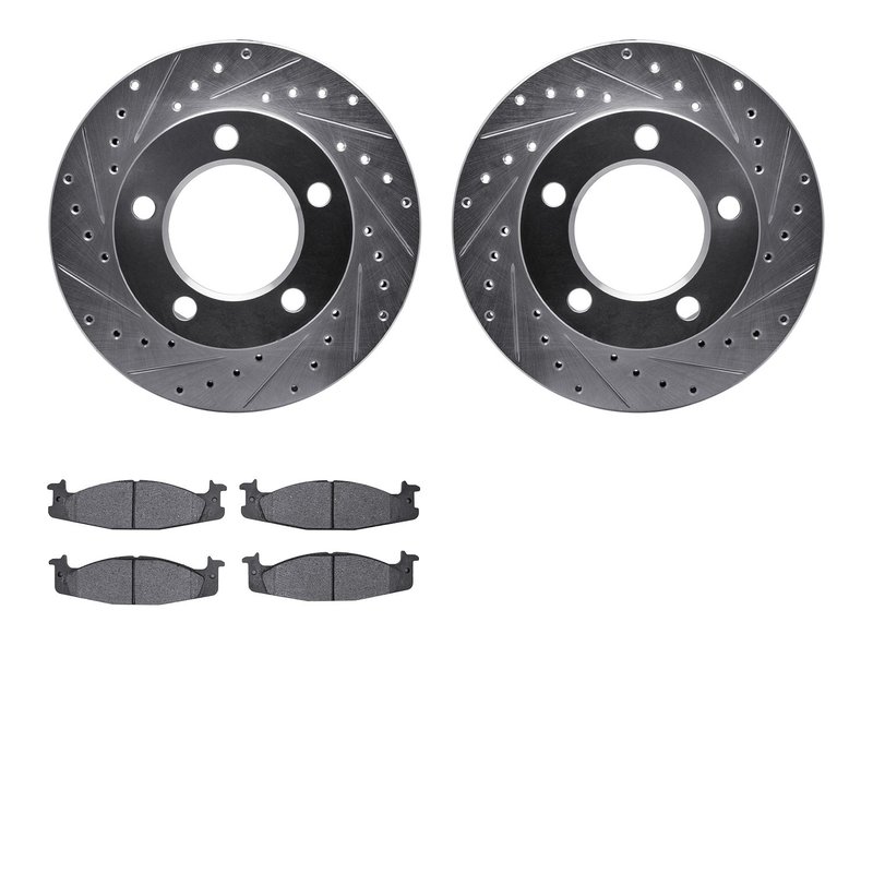 Dynamite Friction 7402-54024 Disc Brake Kit - Front