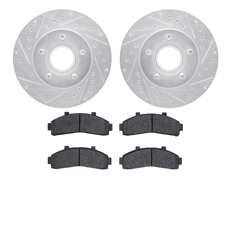 Dynamite Friction 7402-54028 Disc Brake Kit - Front