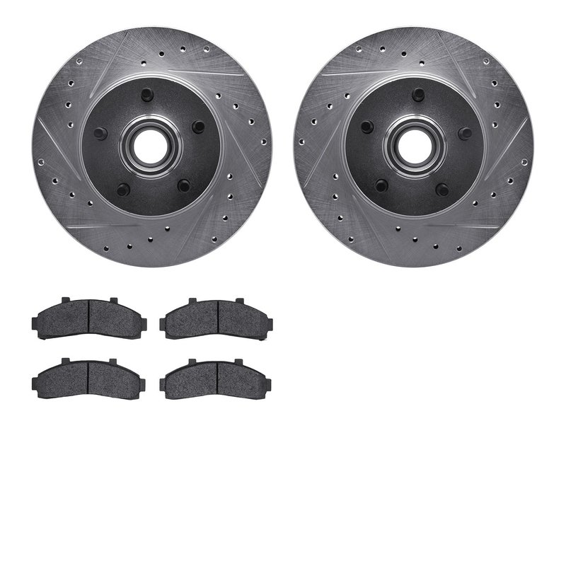 Dynamite Friction 7402-54029 Disc Brake Kit - Front