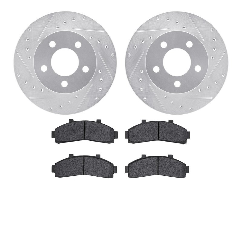 Dynamic Friction 7402-54032 Disc Brake Kit - Front