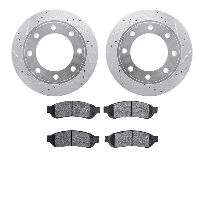 Dynamite Friction 7402-54082 Disc Brake Kit - Rear