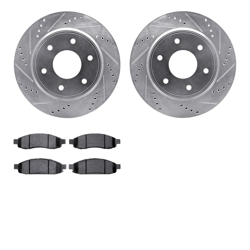 Dynamite Friction 7402-67003 Disc Brake Kit - Front