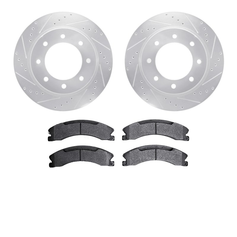 Dynamite Friction 7402-67007 Disc Brake Kit - Front