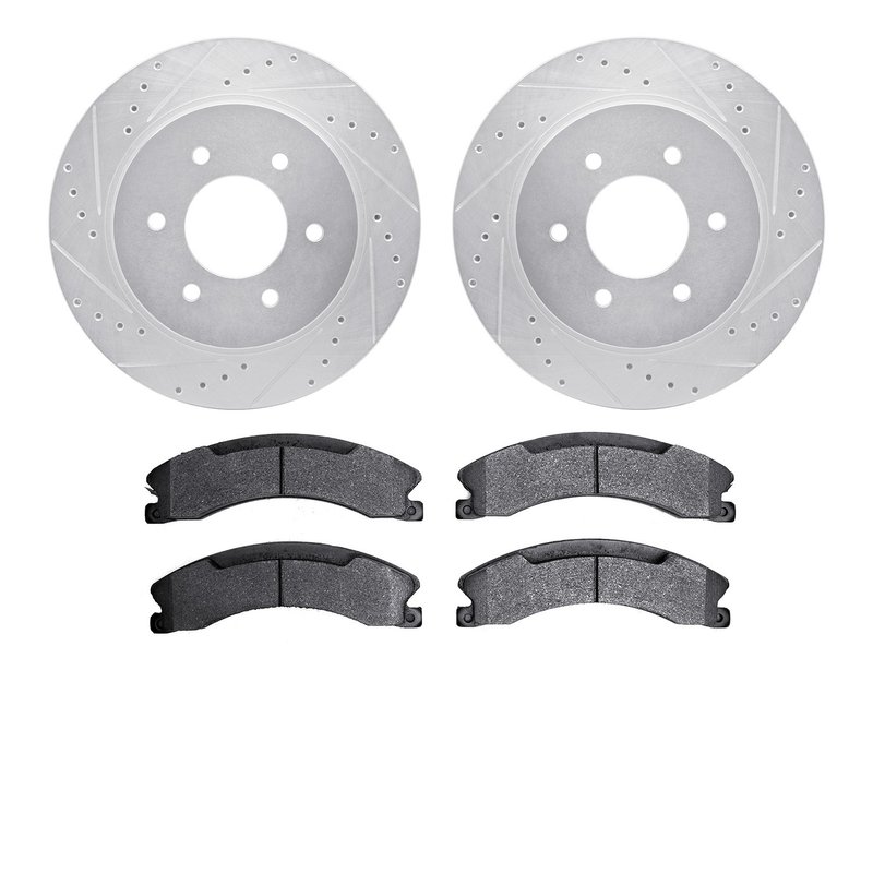 Dynamite Friction 7402-67008 Disc Brake Kit - Front