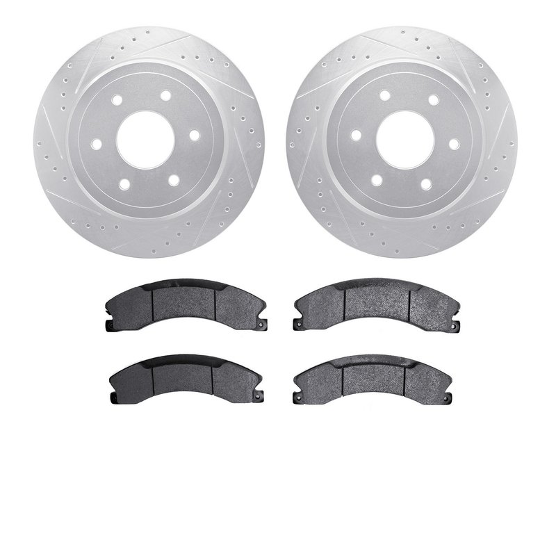 Dynamite Friction 7402-67009 Disc Brake Kit - Rear