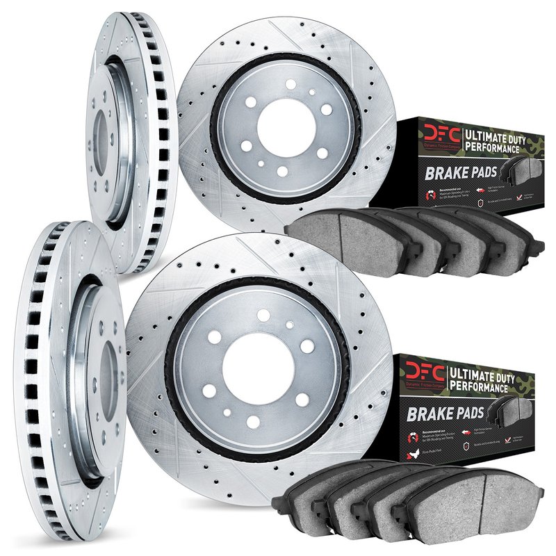Dynamite Friction 7404-48019 Disc Brake Kit - Front and Rear
