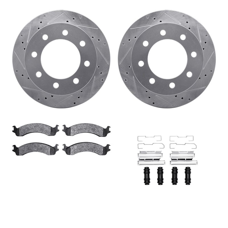 Dynamite Friction 7412-40006 Disc Brake Kit - Front