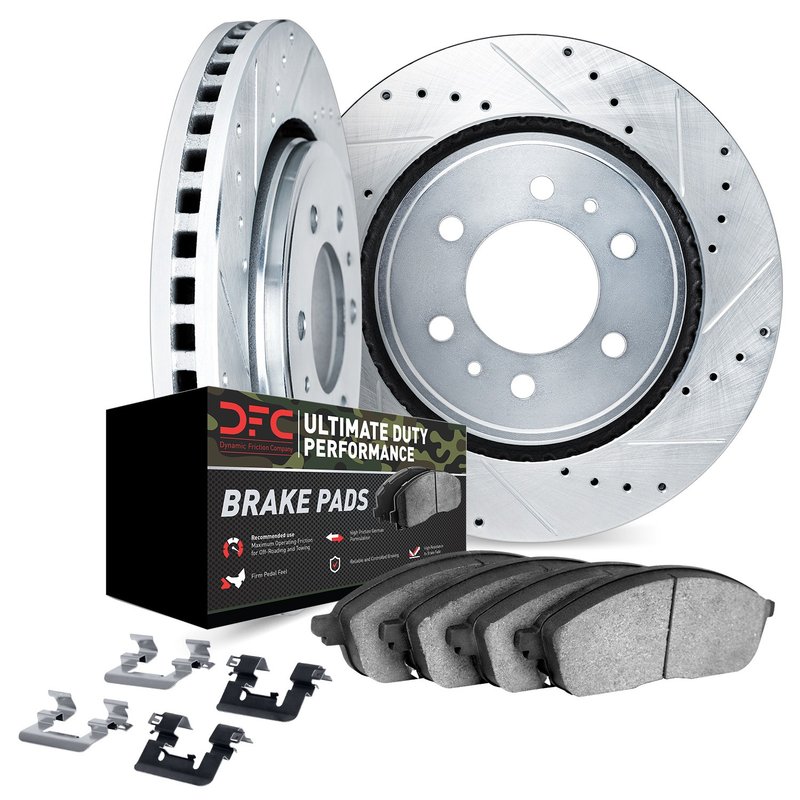 Dynamite Friction 7412-40026 Disc Brake Kit - Rear