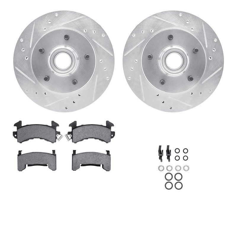 Dynamite Friction 7412-47011 Disc Brake Kit - Front