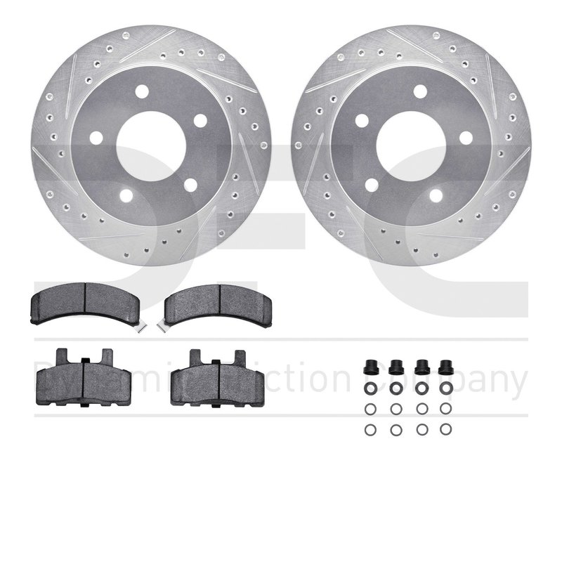 Dynamic Friction 7412-48011 Disc Brake Kit - Front