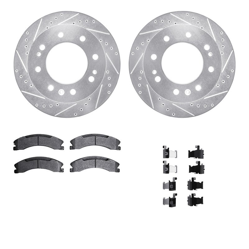 Dynamite Friction 7412-48043 Disc Brake Kit - Front