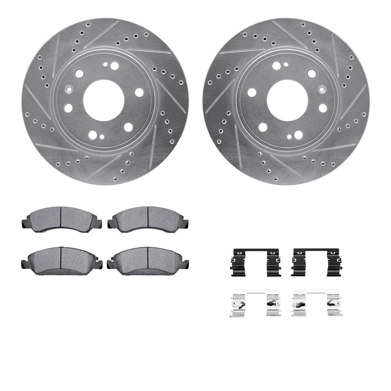 Dynamite Friction 7412-48051 Disc Brake Kit - Front