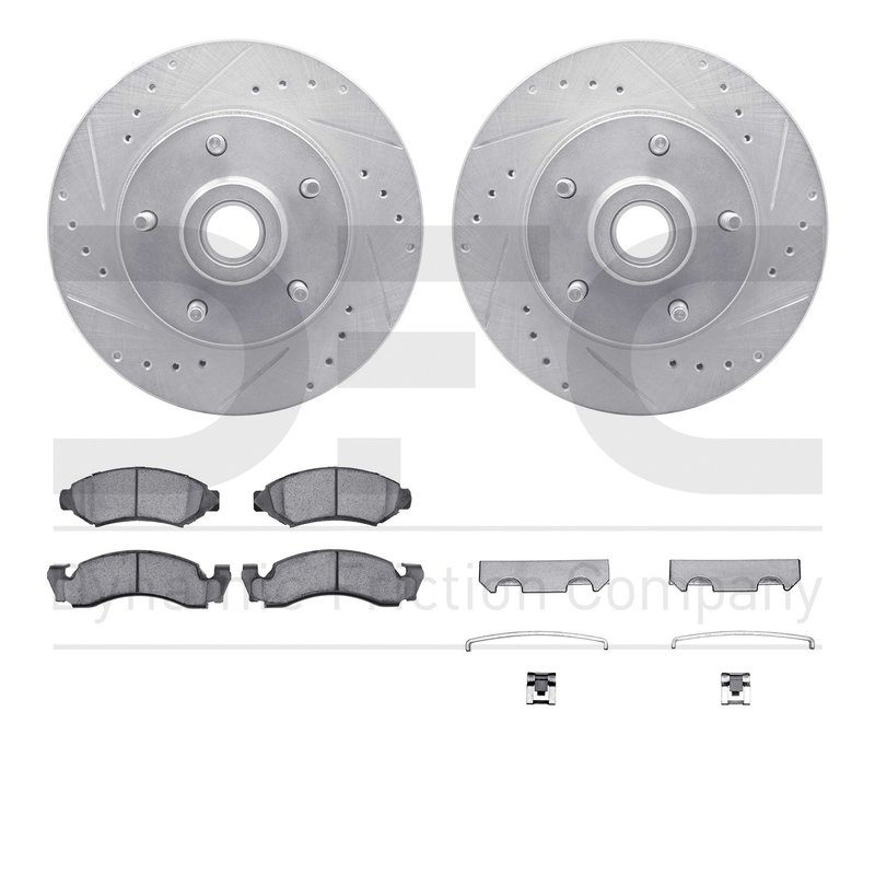 Dynamite Friction 7412-54001 Disc Brake Kit - Front