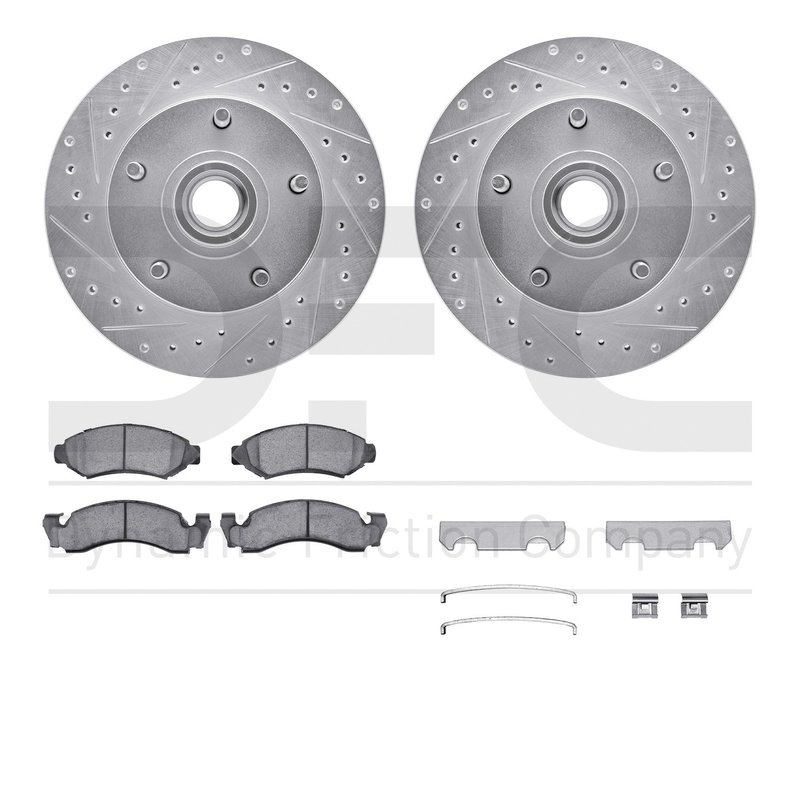 Dynamite Friction 7412-54005 Disc Brake Kit - Front