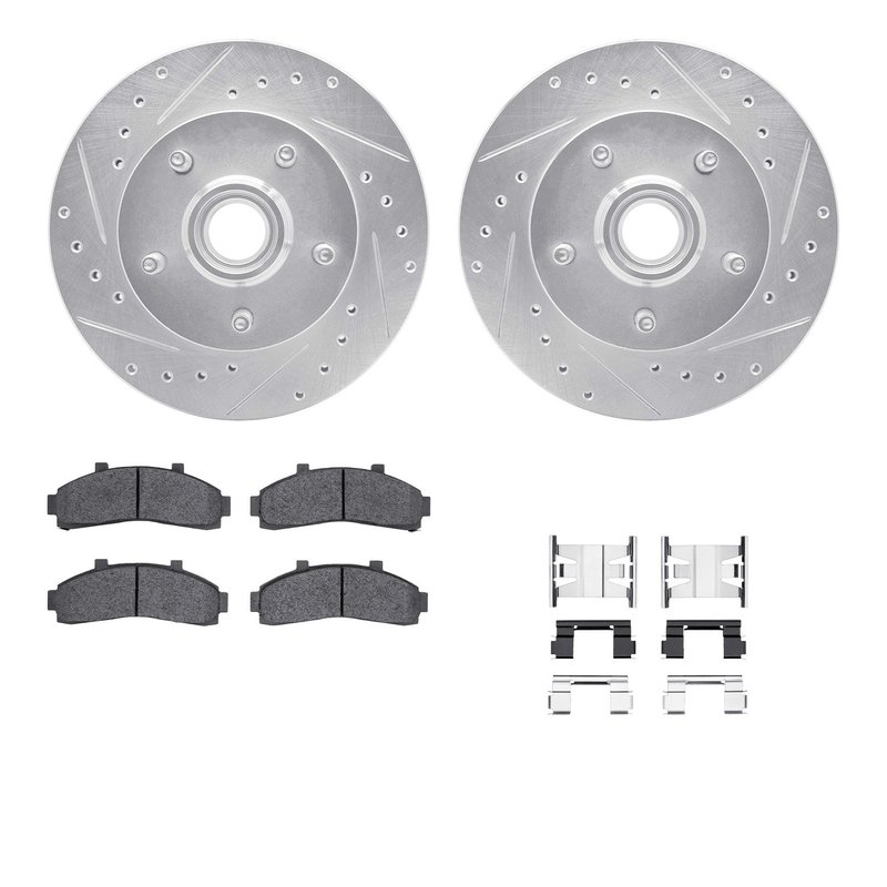 Dynamite Friction 7412-54052 Disc Brake Kit - Front