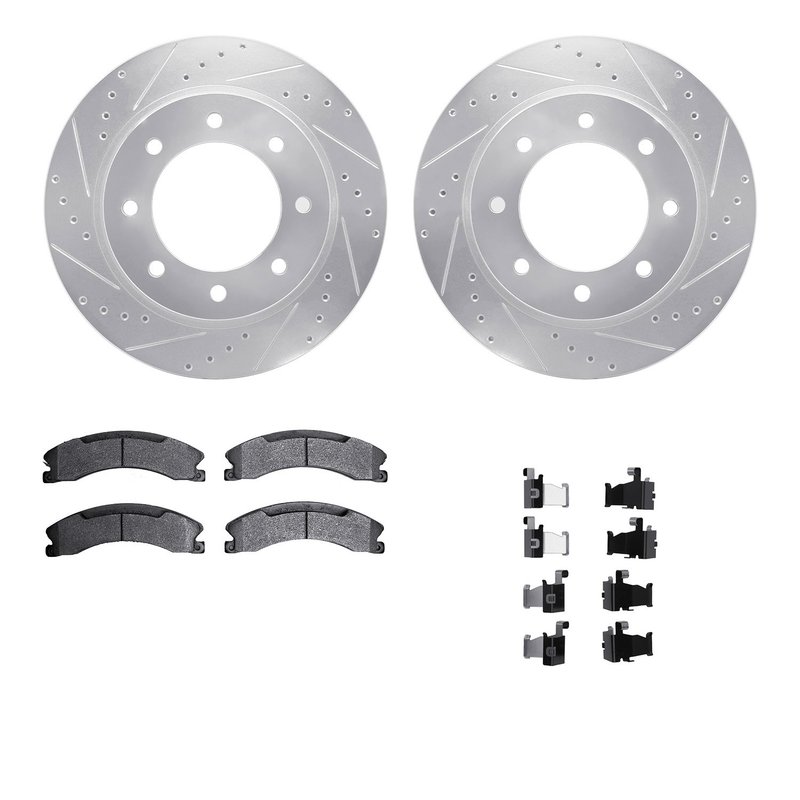 Dynamite Friction 7412-67007 Disc Brake Kit - Front
