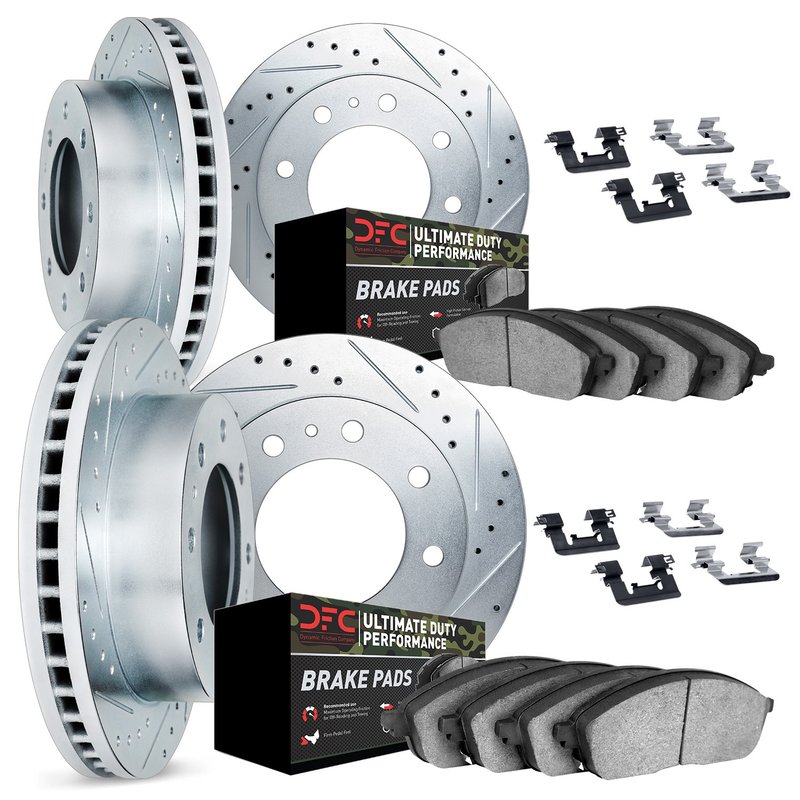 Dynamite Friction 7414-54039 Disc Brake Kit - Front and Rear