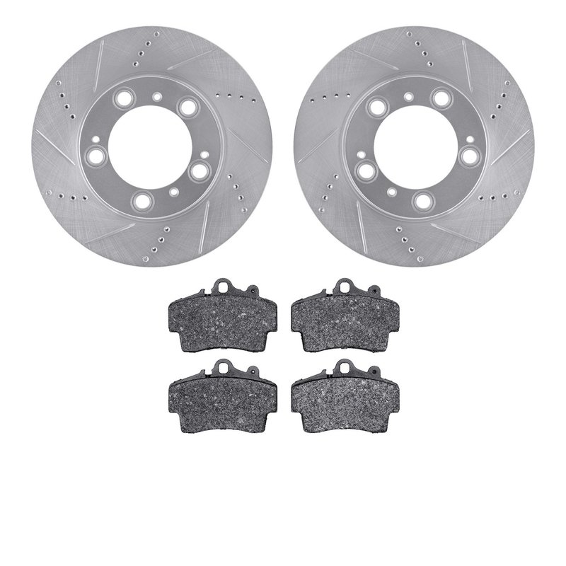 Dynamite Friction 7502-02009 Disc Brake Kit - Front