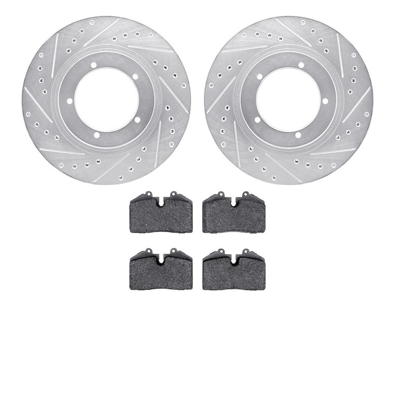 Dynamite Friction 7502-02089 Disc Brake Kit - Front