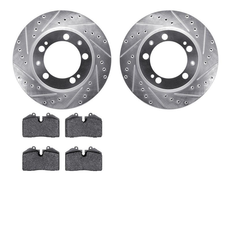 Dynamite Friction 7502-02101 Disc Brake Kit - Front