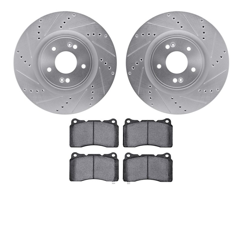 Dynamite Friction 7502-03051 Disc Brake Kit - Front