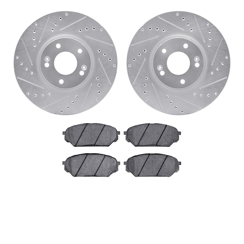 Dynamic Friction 7502-03079 Disc Brake Kit - Front