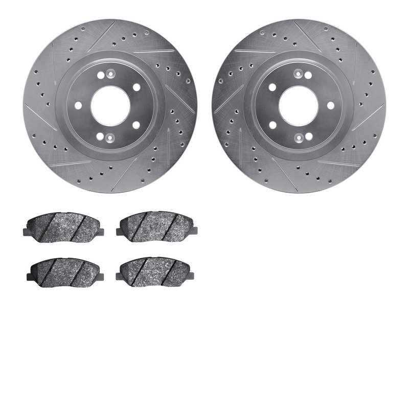 Dynamite Friction 7502-03099 Disc Brake Kit - Front