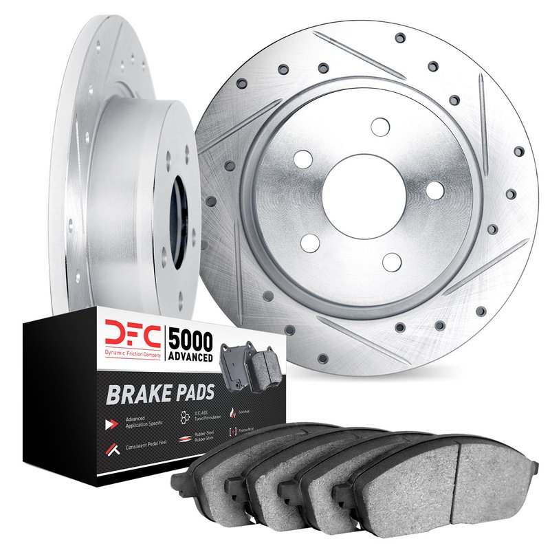 Dynamite Friction 7502-03456 Disc Brake Kit - Rear